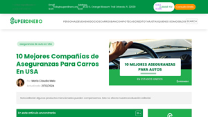 10 Mejores Compañías de Aseguranzas Para Carros En USA - cuales son las mejores aseguradoras de autos en usa