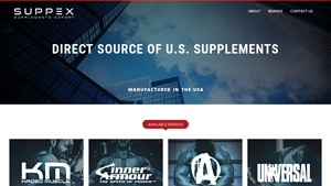 Suppex - USA nutrition distributor - wholesale supplements distributors usa