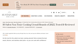 10 Safest Non-Toxic Cooking Utensil Brands of 2025, Tested & Reviewed - usa made utensils