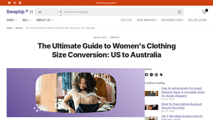 The Ultimate Guide to Women's Clothing Size Conversion: US to Australia - clothing sizes australia to usa