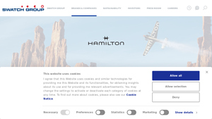 Hamilton - Swatch Group - hamilton watch company usa
