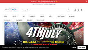 Swim2000 - Online Swim Shop and Swim Team Provider - usa swim team clothing