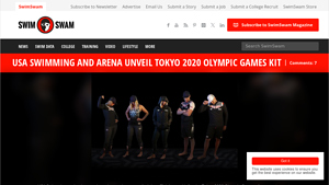 USA Swimming and Arena Unveil Tokyo 2020 Olympic Games Kit - SwimSwam - usa swim team clothing
