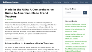 Made in the USA: A Comprehensive Guide to American-Made Brand Toasters - toaster made in usa