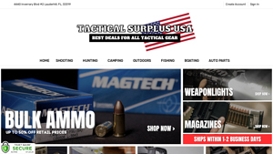 Tactical Surplus USA - Ammunition & Gear