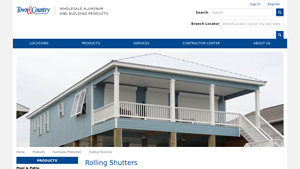 Rolling Shutters | Town & Country - Tc-alum.com - hurricane shutter manufacturers in usa