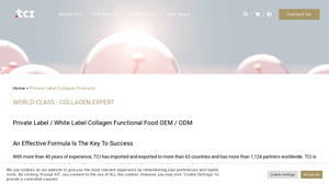 Collagen ‎Product Manufacturer for Private Label - TCI Bio - collagen powder manufacturers usa