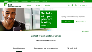 TD Bank Contact Us - Customer Service & Product Help Phone Numbers - auto finance usa