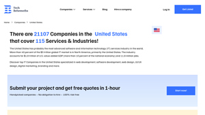 Top 20+ IT Companies in United States (2025) - TechBehemoths - list of companies in usa