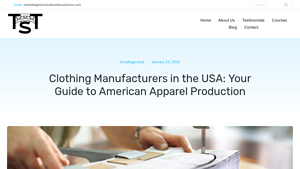 Clothing Manufacturers in the USA: Your Guide to American Apparel ... - dress manufacturers usa