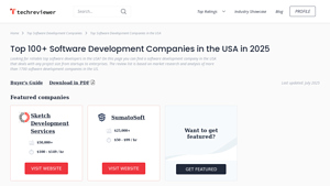 Top 100+ Software Development Companies in the USA in 2025 - builtin startup company software house in usa