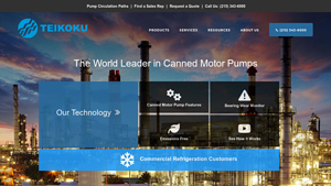 Teikoku USA Inc: The World Leader in Canned Motor Pumps - pumps in usa