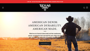 Texas Jeans USA 100% Made in the USA Denim Jeans - usa made jeans for women