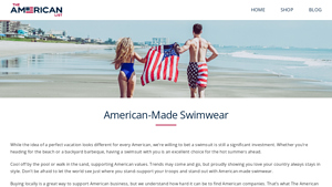 American-Made Swimwear - The American List - swimsuits made in usa