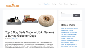 Top 5 Dog Beds Made in USA: Reviews & Buying Guide for Dogs - dog beds made in the usa