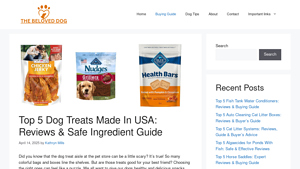 Top 5 Dog Treats Made In USA: Reviews & Safe Ingredient Guide - dog treats made in usa