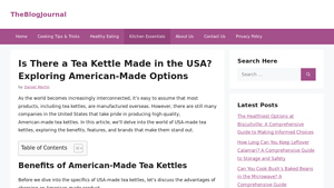 Is There a Tea Kettle Made in the USA? Exploring American-Made Options - tea kettle made in usa
