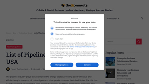 List of Pipeline Companies in the USA - TheCconnects - biggest petroleum companies in usa