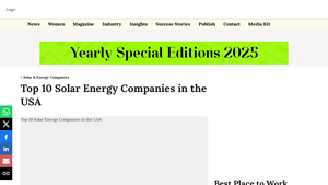 Top 10 Solar Energy Companies in the USA - theceo.in - biggest solar companies in usa