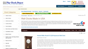 Howard Miller - American Wall Clocks