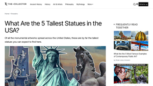 What Are the 5 Tallest Statues in the USA? - TheCollector - tallest monument in usa