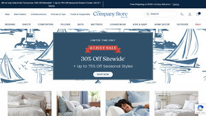 Up to 30% Off Sitewide, The Company Store—Hello Sunshine Sale - the white company usa