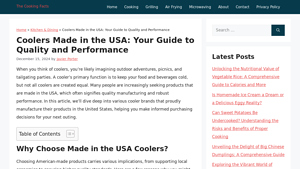 Coolers Made in the USA: Your Guide to Quality and Performance - coolers made in usa