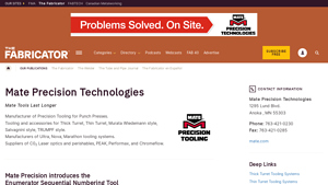Mate Precision Technologies - Precision Tooling Solutions