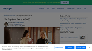 15+ Top Law Firms in 2025 - Forage - legal companies in usa