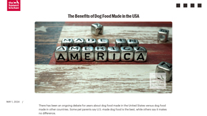 The Benefits of Dog Food Made in the USA - The Honest Kitchen - dog food made in usa