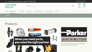 Parker Motion and Control Products - The Hope Group - parker distributors in usa