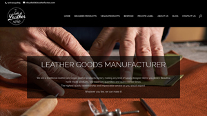 The Little Leather Factory: Homepage - leather manufacturers in usa
