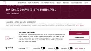 The Best SEO Companies in United States - Jun 2025 - The Manifest - best seo company in usa