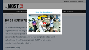 Top 20 Healthcare Companies In Usa - The Most 10 Of Everything - top 10 healthcare companies in usa