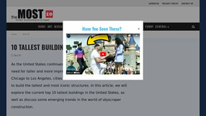 10 Tallest Buildings In The Us - The Most 10 Of Everything - list of tallest building in usa