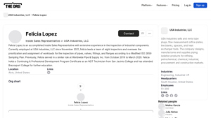 Felicia Lopez - Inside Sales Representative at USA Industries, LLC - usa industries llc