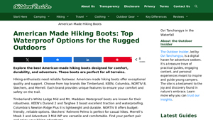 American Made Hiking Boots: Top Waterproof Options for the Rugged Outdoors - hiking boots made in usa