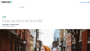12 best solo trips in the US for 2025 - The Points Guy - cheap solo vacations usa