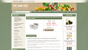 TSM 5 Tray Stainless Steel Food Dehydrator - Made in the USA - dehydrator made in usa