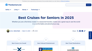 Best Cruise Lines in 2025 | Best Cruises for Seniors - The Senior List - last minute cruise deals for seniors from usa