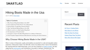 Hiking Boots Made in the Usa - Smart Lad - hiking boots made in usa