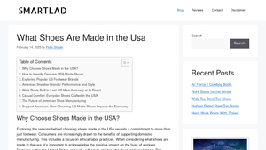 What Shoes Are Made in the Usa - The Smart Lad - gym shoes made in usa