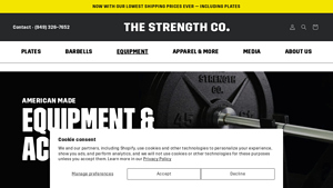 The Strength - Rubber Deadlift Mats