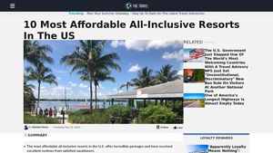 10 Most Affordable All-Inclusive Resorts In The US - TheTravel - all-inclusive vacation packages in usa