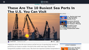 These Are The 10 Busiest Sea Ports In The U.S. You Can Visit - busiest port in usa