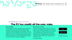 The EV tax credit: all the cars, rules, and updates - electric suv tax credit eligibility usa