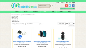 Made in the USA Reusable Water Bottles | TheWaterBottleStore.com - glass water bottle made in usa