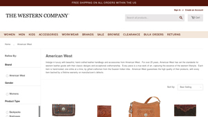 American West - The Western Company - leather purses made in usa