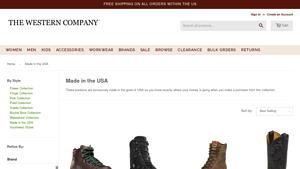 Made in the USA - The Western Company - best western boots made in usa