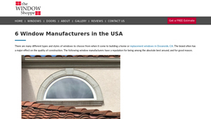 The Window Shoppe - Quality Windows & Doors